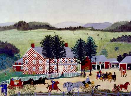 Image result for 1961 - Anna Mary Robertson Moses, "Grandma Moses," passed away at the age of 101.